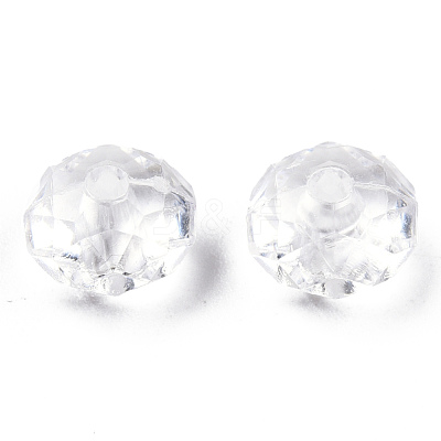 Transparent AS Plastic Beads TACR-T019-007A-01-1