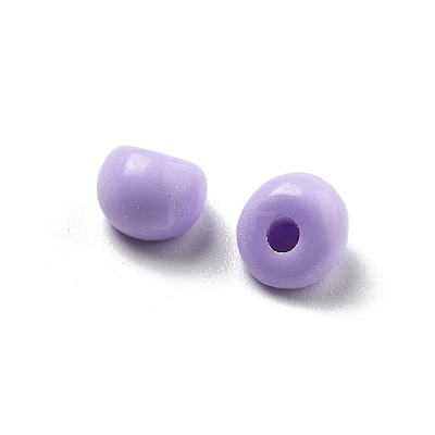 Acrylic Imitation Pearl Beads OACR-D300-01H-1