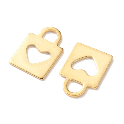 303 Stainless Steel Pendants STAS-E528-01G-1