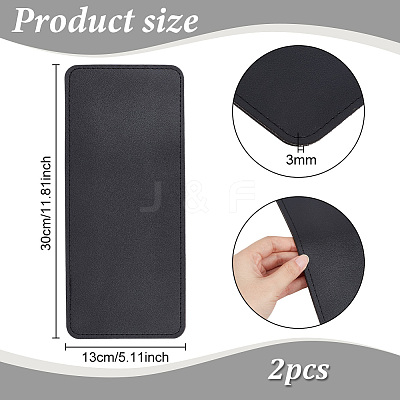 PU Leather Bag Bottom Shaper PURS-WH0002-035-1