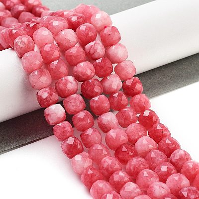 Natural White Jade Beads Strands G-H028-A09-09-1