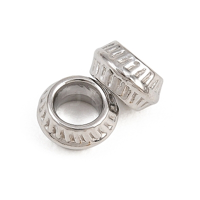 304 Stainless Steel Beads STAS-D394-02G-P-1