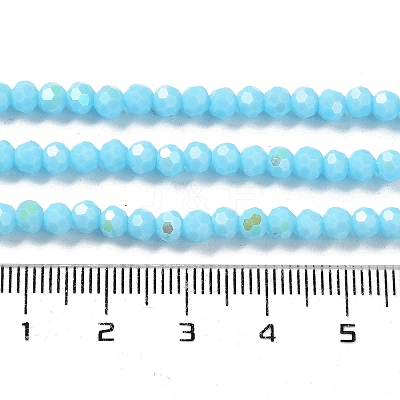 Opaque Glass Beads Strands EGLA-A035-P4mm-L08-1