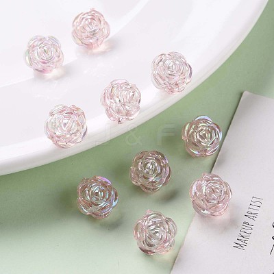 Transparent Acrylic Beads TACR-S154-33C-902-1