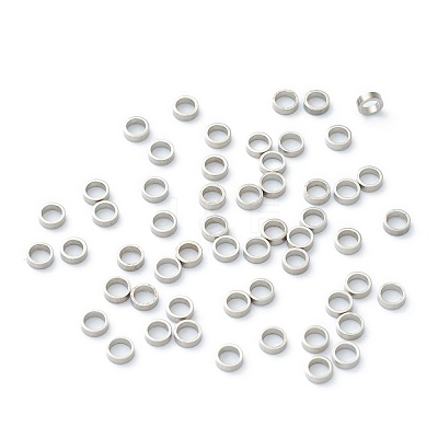 Non-Tarnish 201 Stainless Steel Spacer Beads STAS-B006-16P-C-1