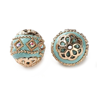 Handmade Polymer Clay Indonesia Beads IPDL-E010-20-A-06KCG-1