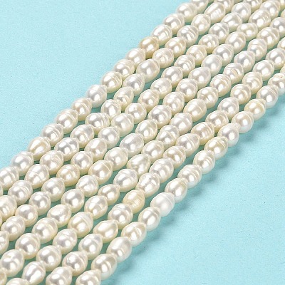 Natural Cultured Freshwater Pearl Beads Strands PEAR-E016-170-1