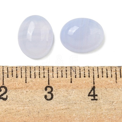 Natural Blue Lace Agate Cabochons G-I363-01A-1