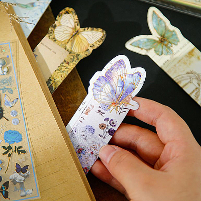 2Sets 20Pcs Paper Bookmarks AJEW-SP0002-21B-1