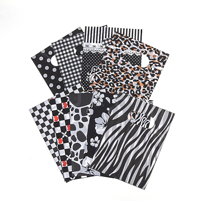Printed Plastic Bags PE-T003-20x25cm-01-1
