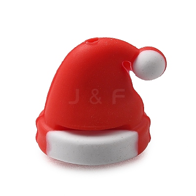 Christmas Theme Silicone Focal Beads SIL-L007-01E-1
