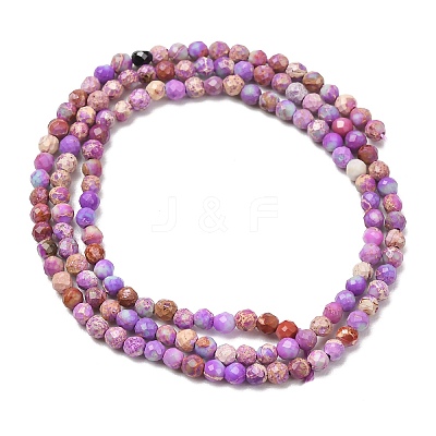 Natural Imperial Jasper Beads Strands G-L578-A12-1