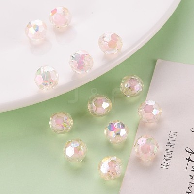 Transparent Acrylic Beads TACR-S152-04B-SS2112-1