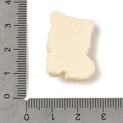 Opaque Resin Cabochons RESI-L050-01B-1