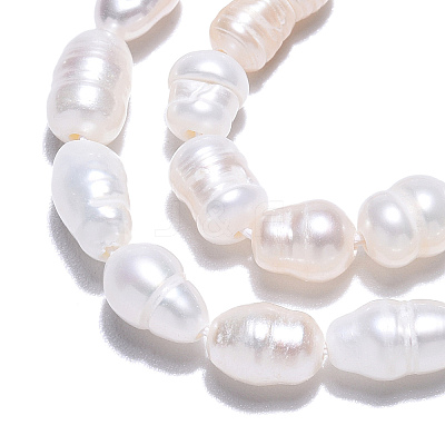 Natural Cultured Freshwater Pearl Beads Strands PEAR-N012-04R-1