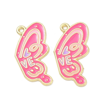 Alloy Enamel Pendants AL-CBA292F-01D-G-1