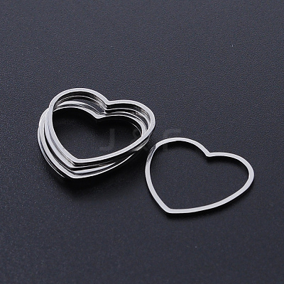 Non-Tarnish 201 Stainless Steel Linking Rings STAS-S105-T940-1-1