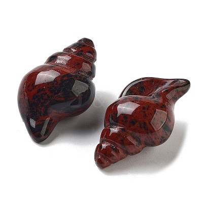 Natural Mahogany Obsidian Carved Figurines DJEW-L023-H10-1