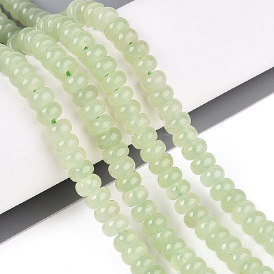 Dyed Natural White Jade Beads Strands G-T139-59A-13-1