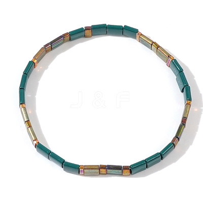 Vintage Ethnic Style Glass Seed Beads Stretch Bracelets for Women EH7956-2-1