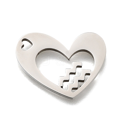 201 Stainless Steel Pendants STAS-A116-01P-11-1