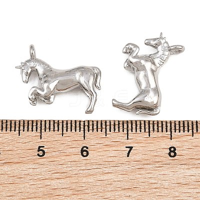 304 Stainless Steel Pendants STAS-L022-591P-1