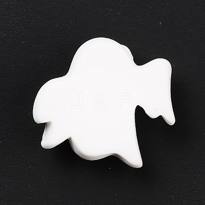 Ghost Opaque Resin Cabochons RESI-F031-10-1