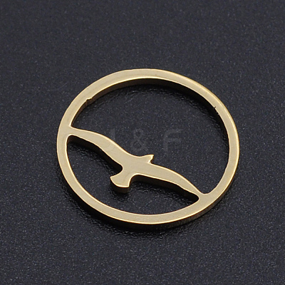 201 Stainless Steel Links Rings STAS-N090-JN841-2-1