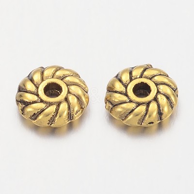 Tibetan Style Alloy Spacer Beads LS-GLF10764Y-NF-1