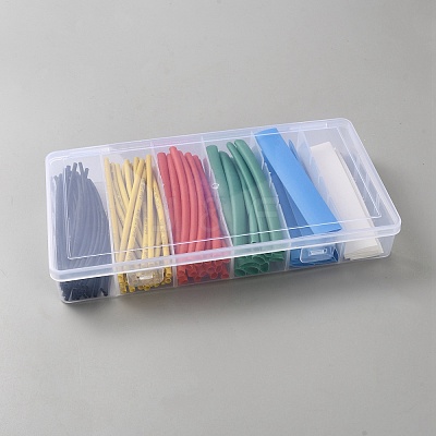 100Pcs PE Heat Shrinkable Tube FIND-WH20007-82-1