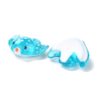 Transparent Resin Cabochons LS-RESI-I043-01-1