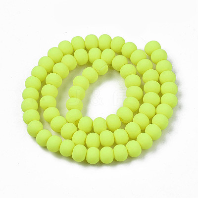 Handmade Polymer Clay Beads Strands X-CLAY-N008-053-11-1