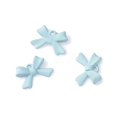 Spray Painted Enamel Pendants ENAM-TAC0005-04I-1
