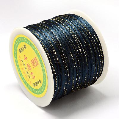Metallic Stain Beads String Cords NWIR-R024-335-1