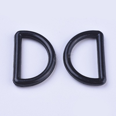Plastic D Rings LS-KY-WH0018-02H-1