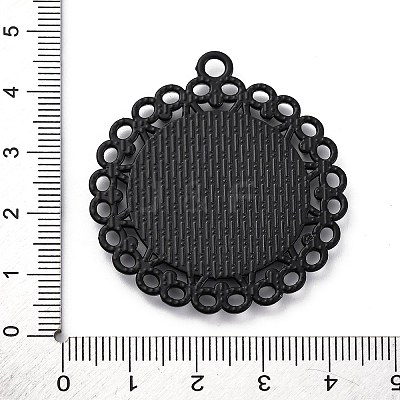 Glass Mirror Pendants FIND-Z073-02EB-02-1