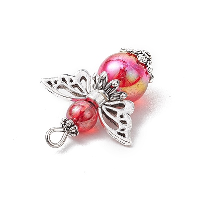 Transparent Acrylic Pendants PALLOY-JF03574-03-1