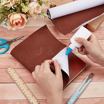 Faux Suede Book Covers DIY-WH20010-138W-01-1