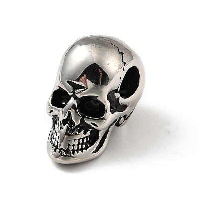 304 Stainless Steel European Beads STAS-E058-22AS-1
