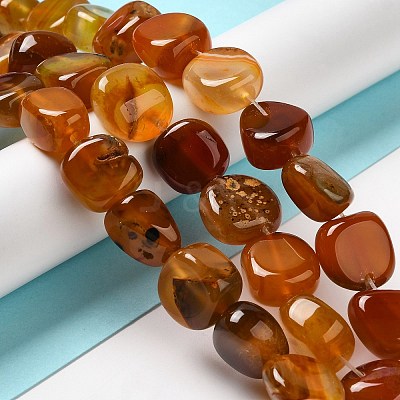 Natural Agate Beads Strands G-H295-D01-11-1