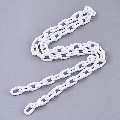 Opaque Acrylic Cable Chains SACR-N010-002L-1