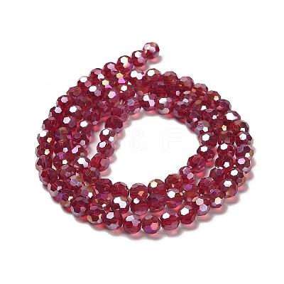 Transparent Glass Beads EGLA-A035-T6mm-B02-1
