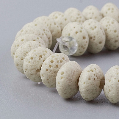 Natural Lava Rock Beads Strands G-F671-01A-02-1