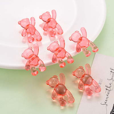 Transparent Acrylic Beads MACR-S373-01B-910-1