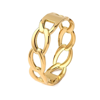 304 Stainless Steel Bangles BJEW-G749-14G-1