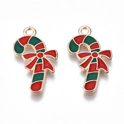 Alloy Enamel Pendants ENAM-Q442-030-RS-1