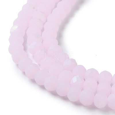 Imitation Jade Glass Beads Strands EGLA-A034-J4mm-MB02-1