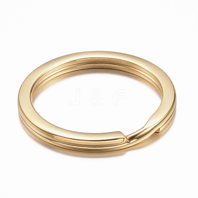 Ion Plating(IP) 304 Stainless Steel Split Key Rings STAS-H383-30G-1