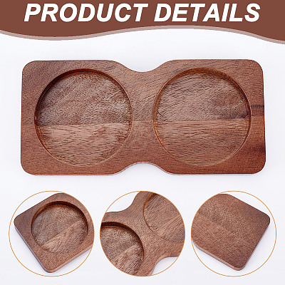 Wood Pepper Grinder Holder AJEW-WH0541-56-1