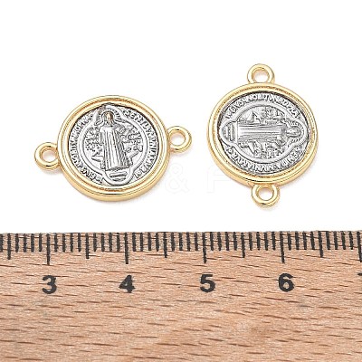 Brass Connector Charms KK-CBA56EF-05GP-1